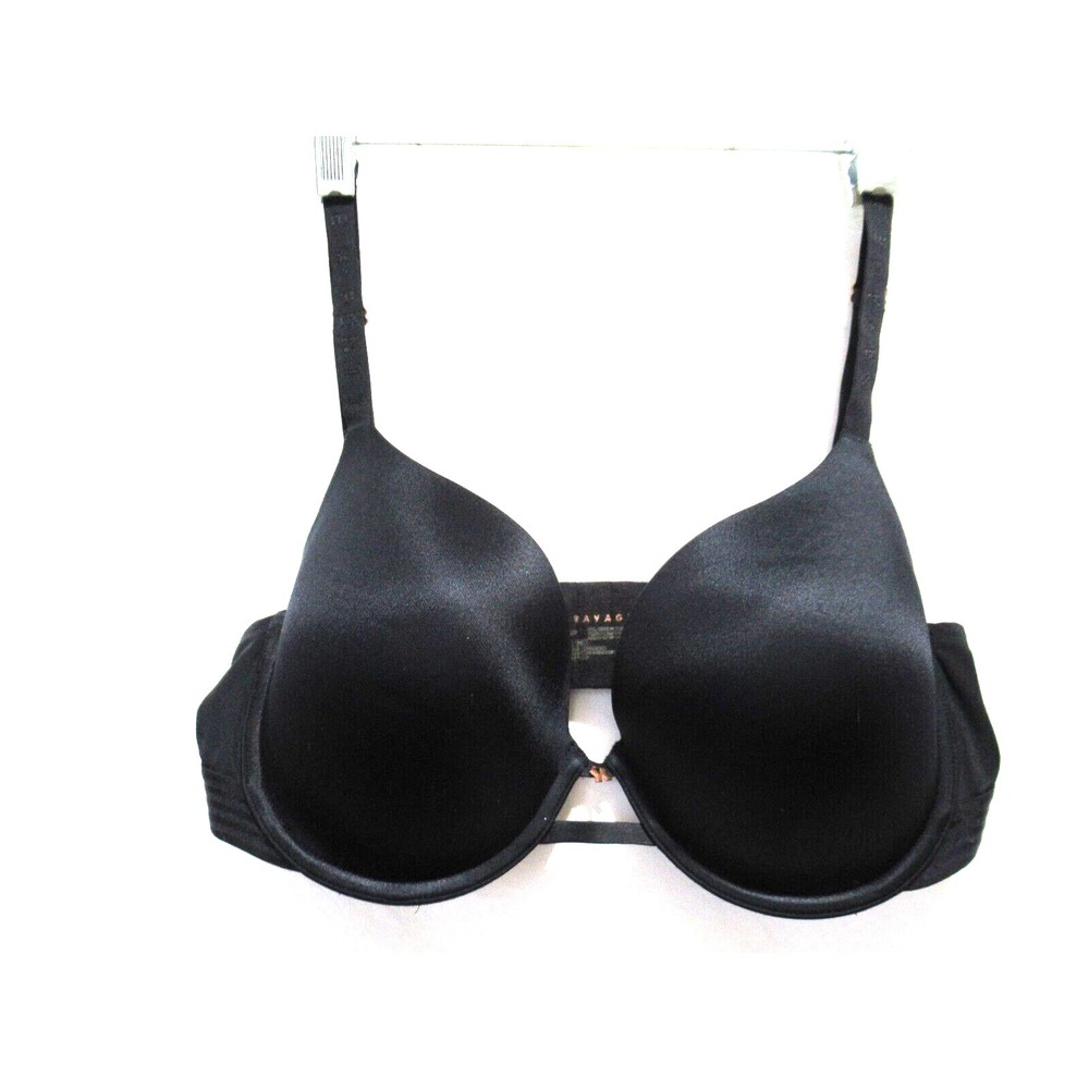 Savage X Fenty Size 38D Black Padded Underwire Bra